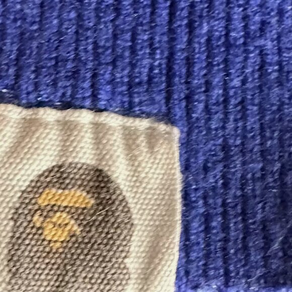 Bape Ape Head Blue Sweater Super Rare EU 120 Child Size Similar to 5T - Picture 3 of 6